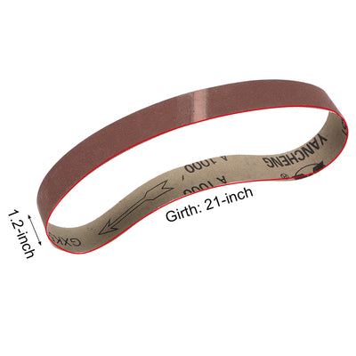 Harfington Sanding Belt Aluminum Oxide Sandpaper Belts