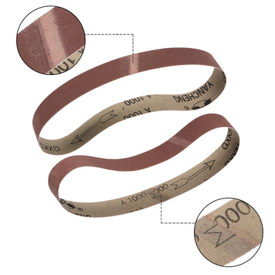 Harfington Sanding Belt Aluminum Oxide Sandpaper Belts