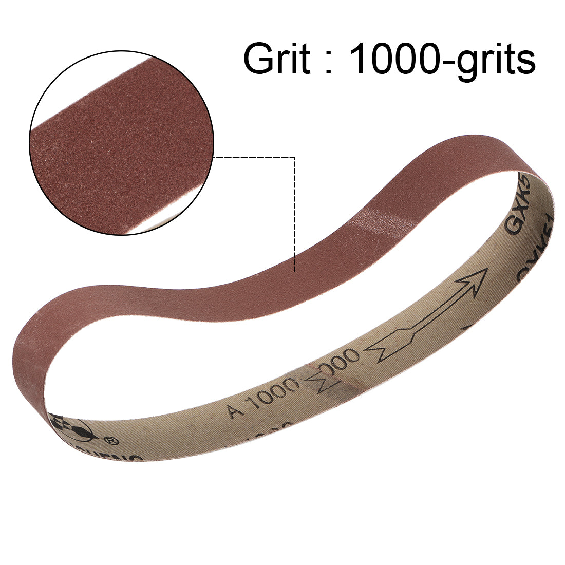 Harfington Sanding Belt Aluminum Oxide Sandpaper Belts