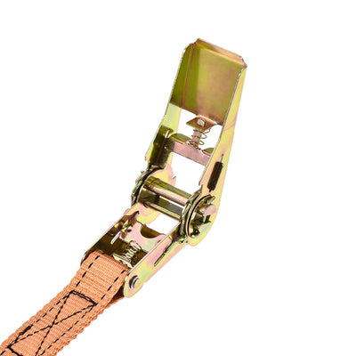 Harfington Ratchet Tie Down Lashing Strap Kg Load Cap for Moving Cargo, Pack of 2