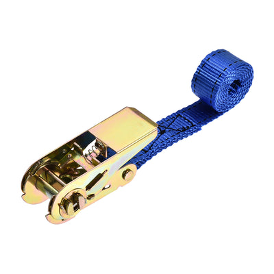 Harfington Ratchet Tie Down Lashing Strap Kg Load Cap for Moving Cargo, Pack of 1