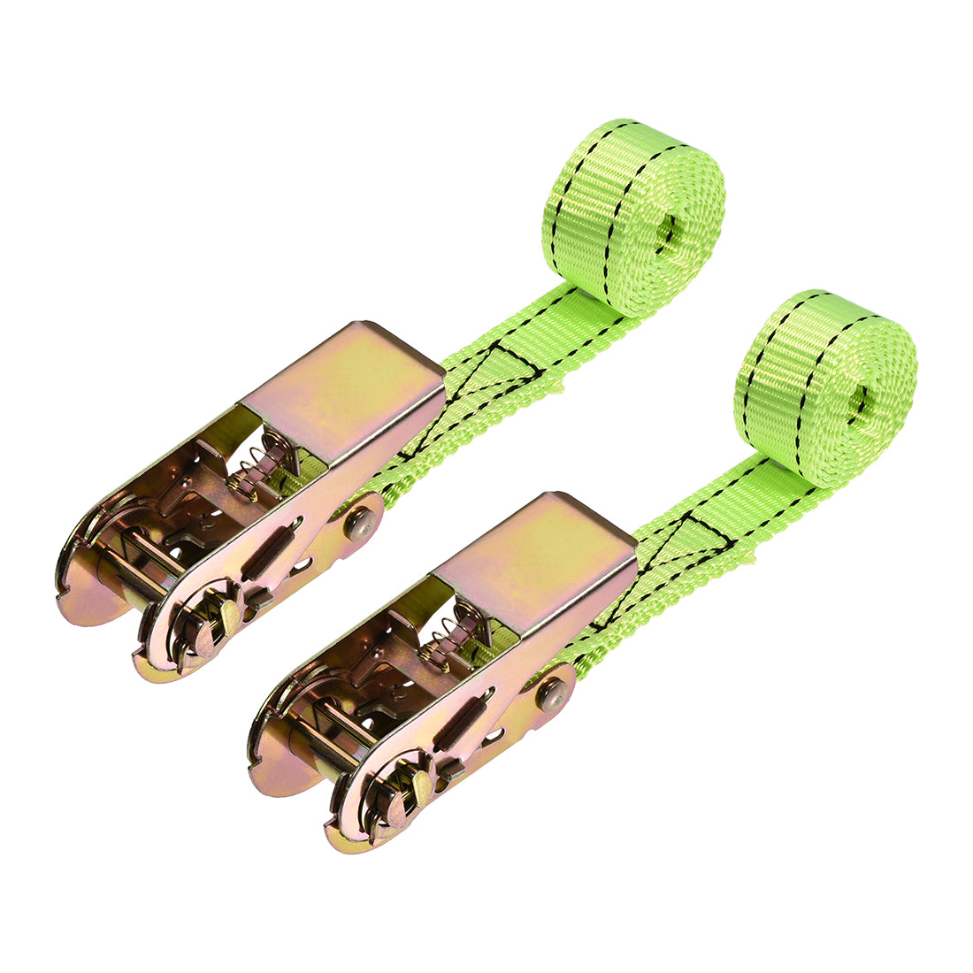 Harfington Ratchet Tie Down Lashing Strap for Moving Cargo, Pack of 2