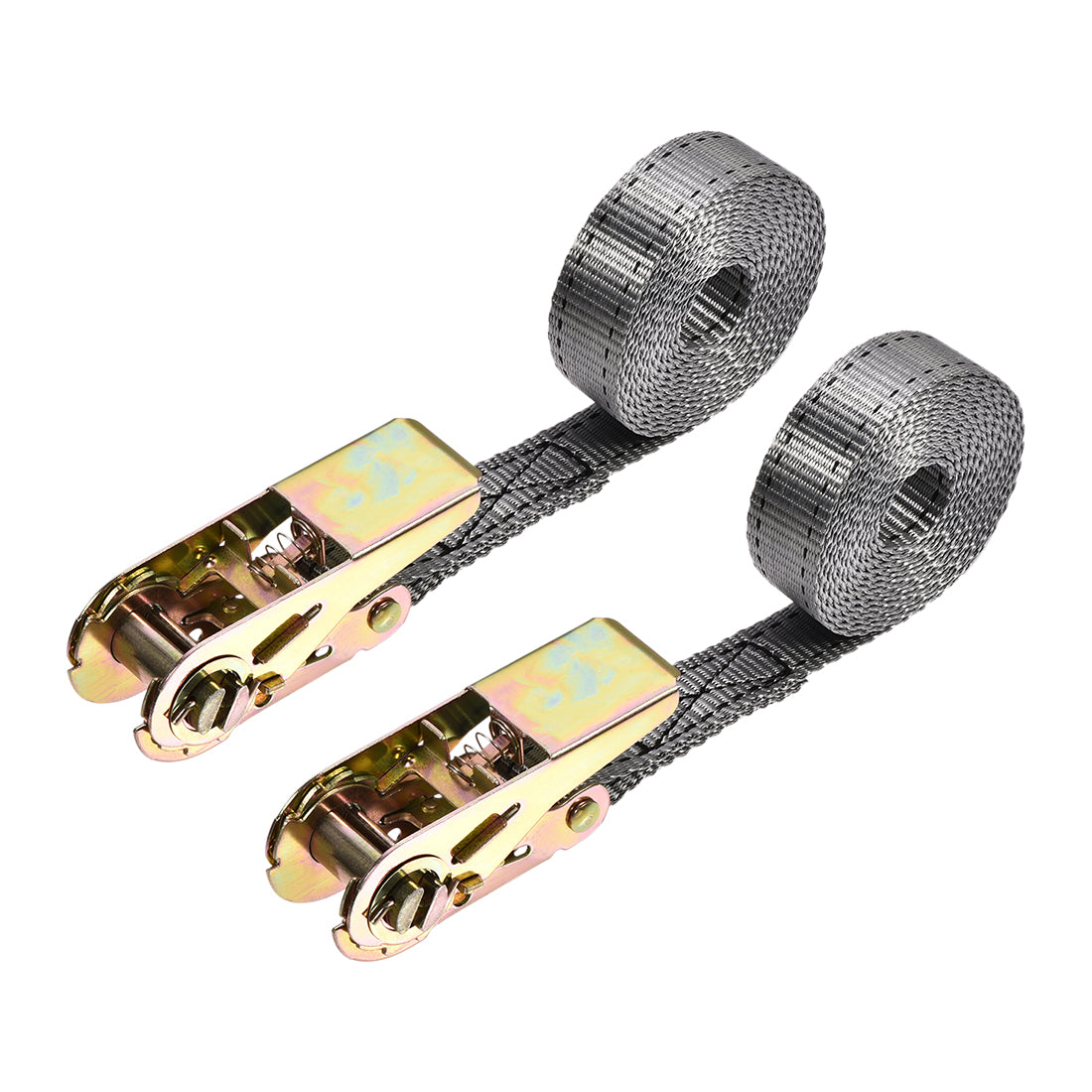 Harfington Ratchet Tie Down Lashing Strap for Moving Cargo, Pack of 2