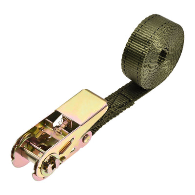 Harfington Ratchet Tie Down Lashing Strap Kg Load Cap for Moving Cargo, Pack of 1