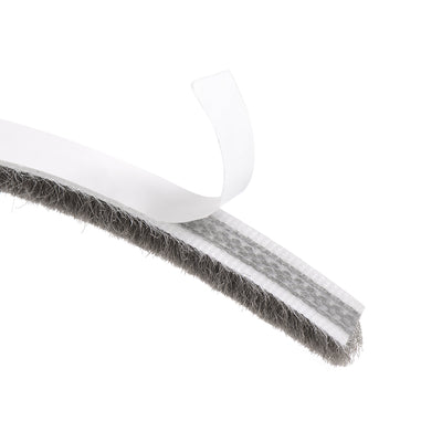 Harfington Bürste zum Abisolieren von Dichtungen, selbstklebende Filz-Türdichtungsstreifen-Stapel-Dichtungsstreifen-Türfegerbürste