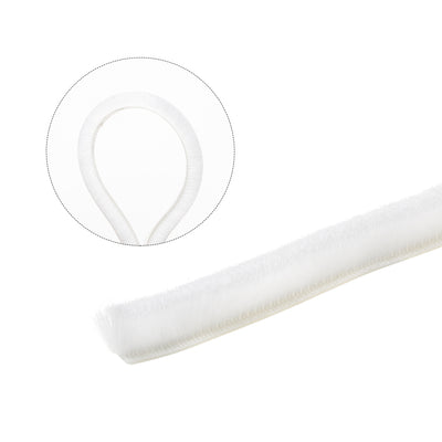 Harfington Bürste zum Abisolieren von Dichtungen, selbstklebende Filz-Türdichtungsstreifen-Stapel-Dichtungsstreifen-Türfegerbürste