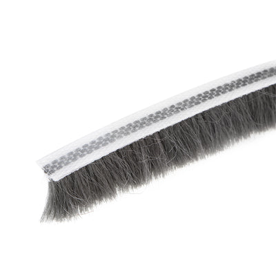 Harfington Bürste zum Abisolieren von Dichtungen, selbstklebende Filz-Türdichtungsstreifen-Stapel-Dichtungsstreifen-Türfegerbürste