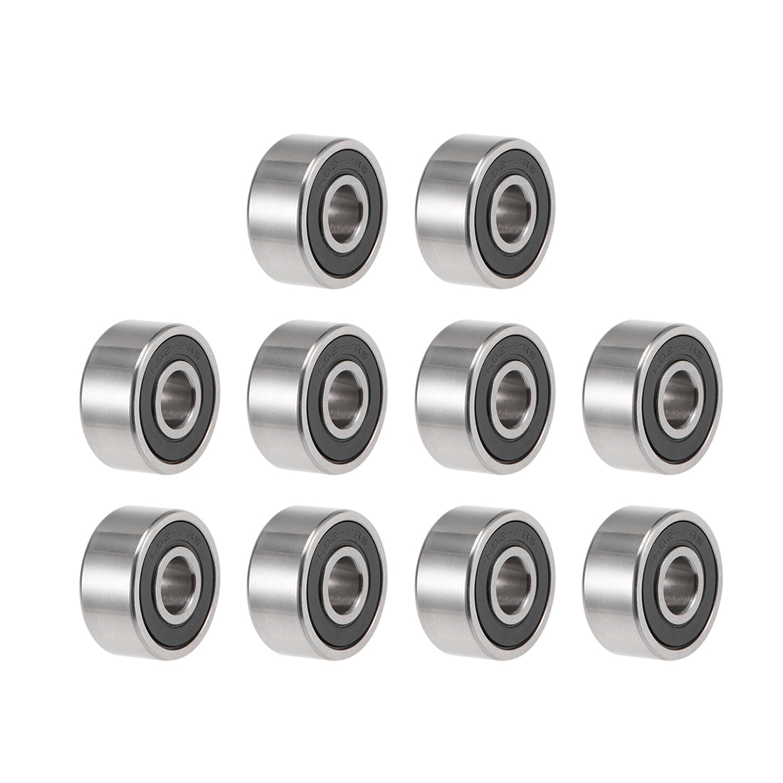 uxcell Uxcell Deep Groove Ball Bearings Inches Double Sealed Chrome Steel ABEC1 Z2
