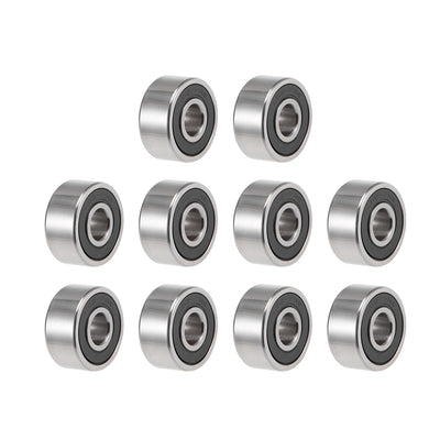 Harfington Uxcell Deep Groove Ball Bearings Inches Double Sealed Chrome Steel ABEC1 Z2
