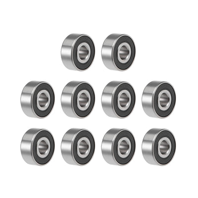 Harfington Uxcell Deep Groove Ball Bearings Inches Double Sealed Chrome Steel ABEC1 Z2