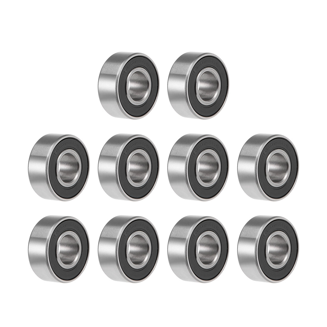 uxcell Uxcell Deep Groove Ball Bearings Inches Double Sealed Chrome Steel ABEC1 Z2