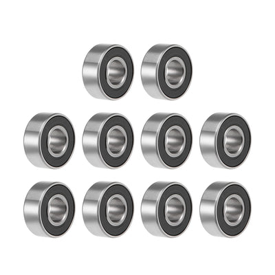Harfington Uxcell Deep Groove Ball Bearings Inches Double Sealed Chrome Steel ABEC1 Z2