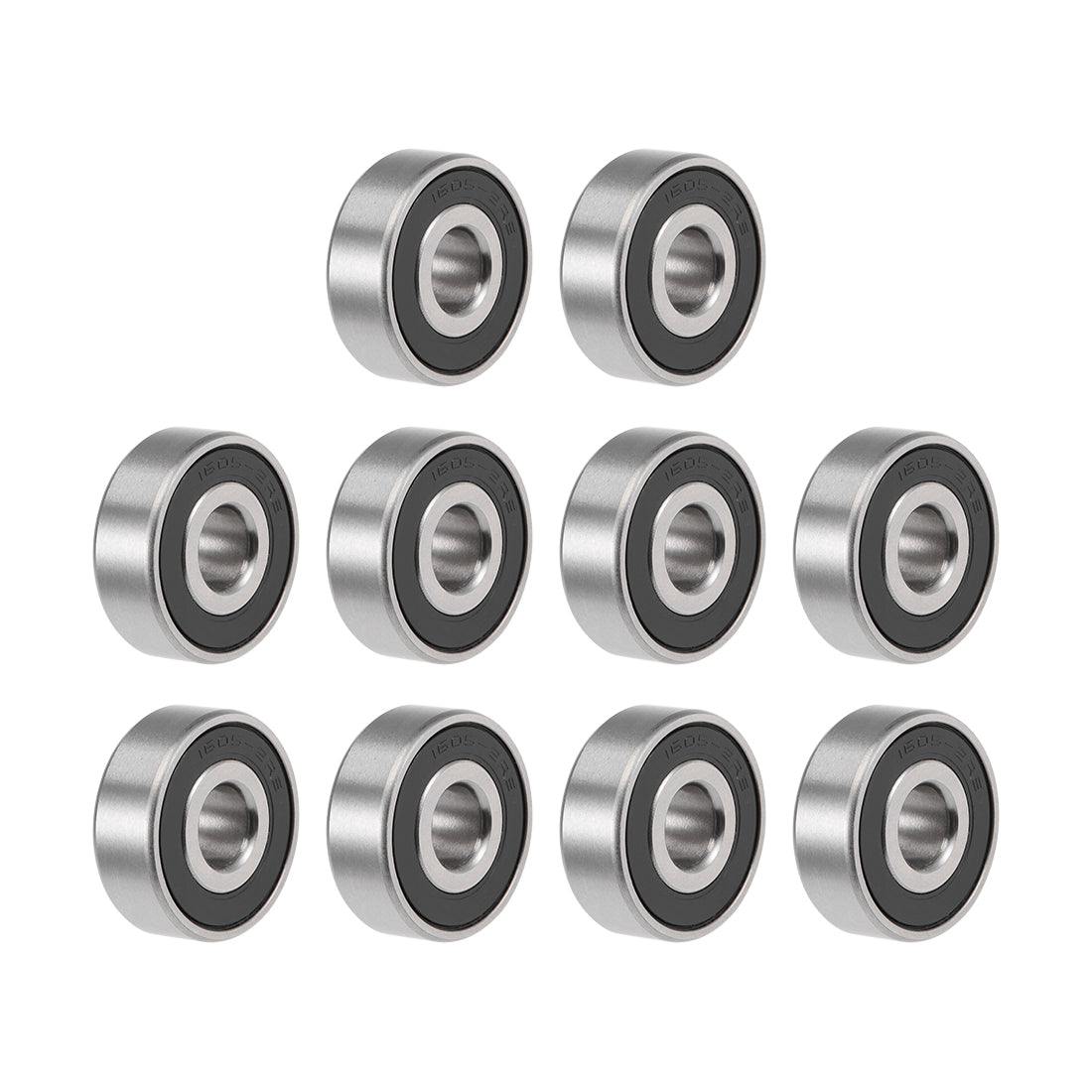 uxcell Uxcell Deep Groove Ball Bearings Inches Double Sealed Chrome Steel ABEC1 Z2