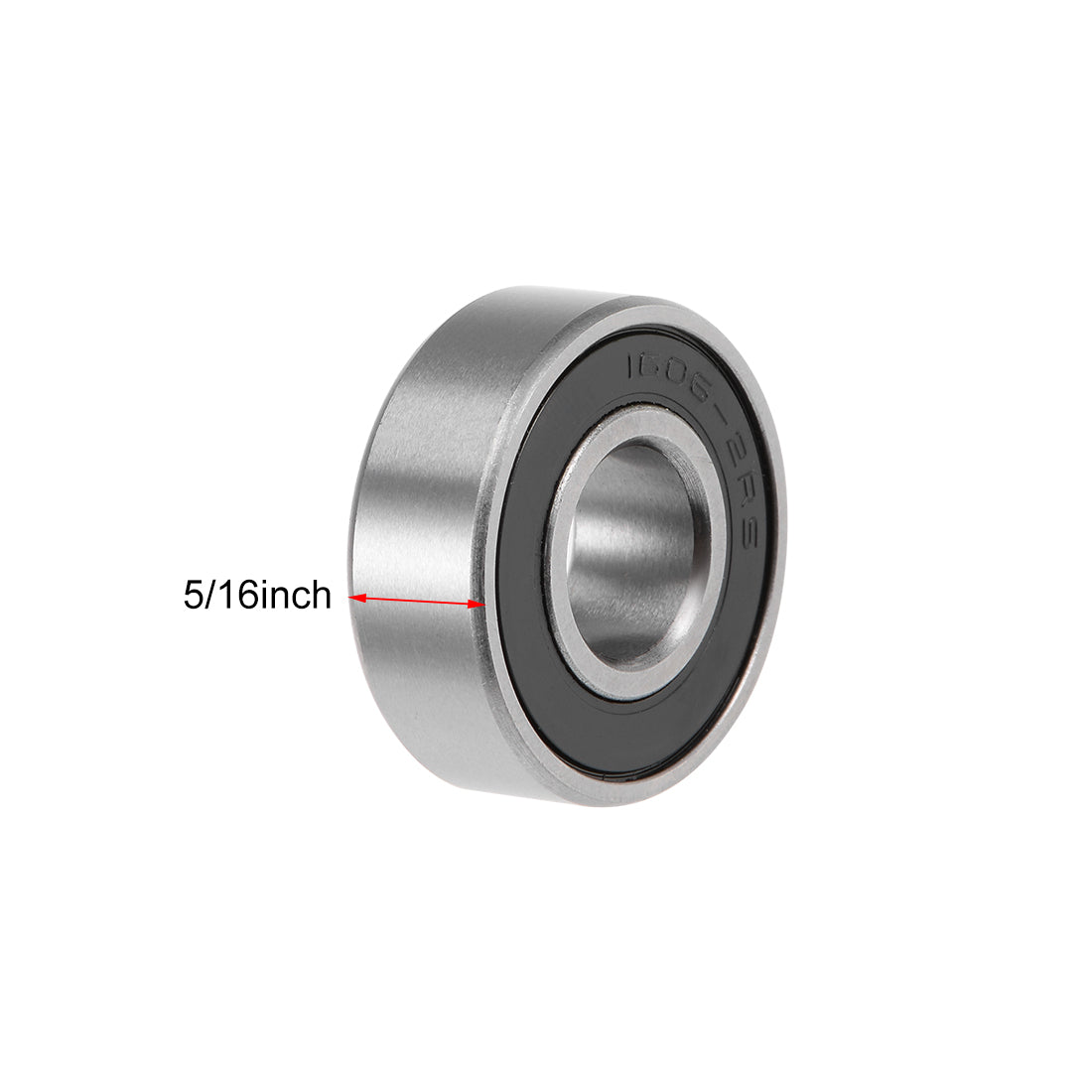 uxcell Uxcell Deep Groove Ball Bearings Inches Double Sealed Chrome Steel ABEC1 Z2