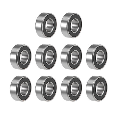 Harfington Uxcell Deep Groove Ball Bearings Inches Double Sealed Chrome Steel ABEC1 Z2