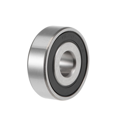 Harfington Uxcell Deep Groove Ball Bearings Inch Double Sealed Chrome Steel ABEC1 Z2