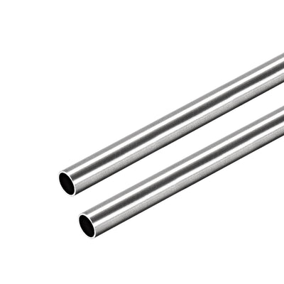 uxcell Uxcell 304 Stainless Steel Round Tubing Straight Pipe Tube