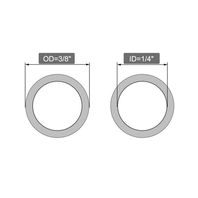 Harfington PVC Tubing Clear Braided Flexible Heavy-Duty Hose Tube