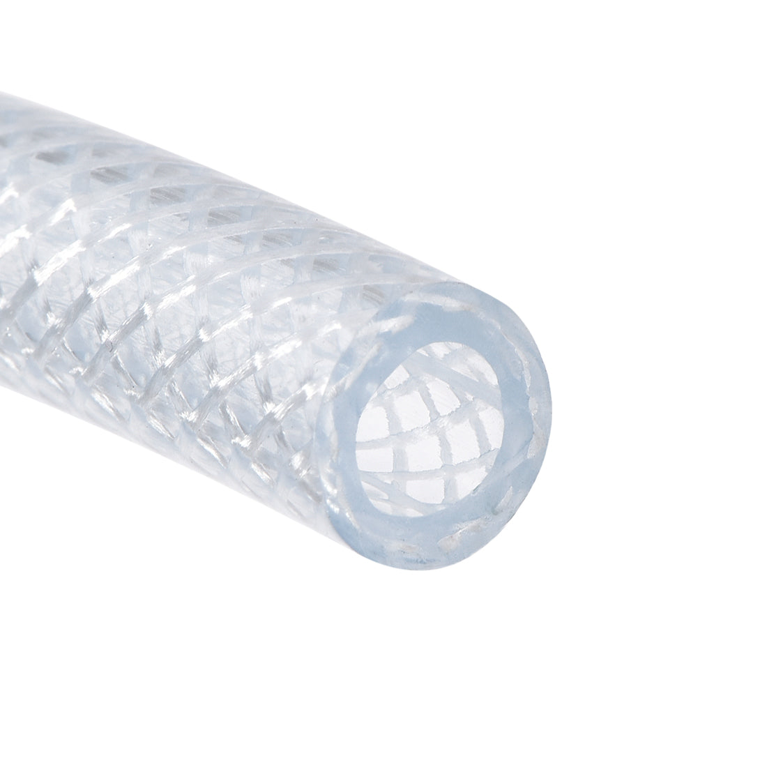 Harfington PVC Tubing Clear Braided Flexible Heavy-Duty Hose Tube