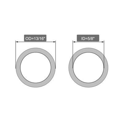 Harfington PVC Tubing Clear Braided Flexible Heavy-Duty Hose Tube