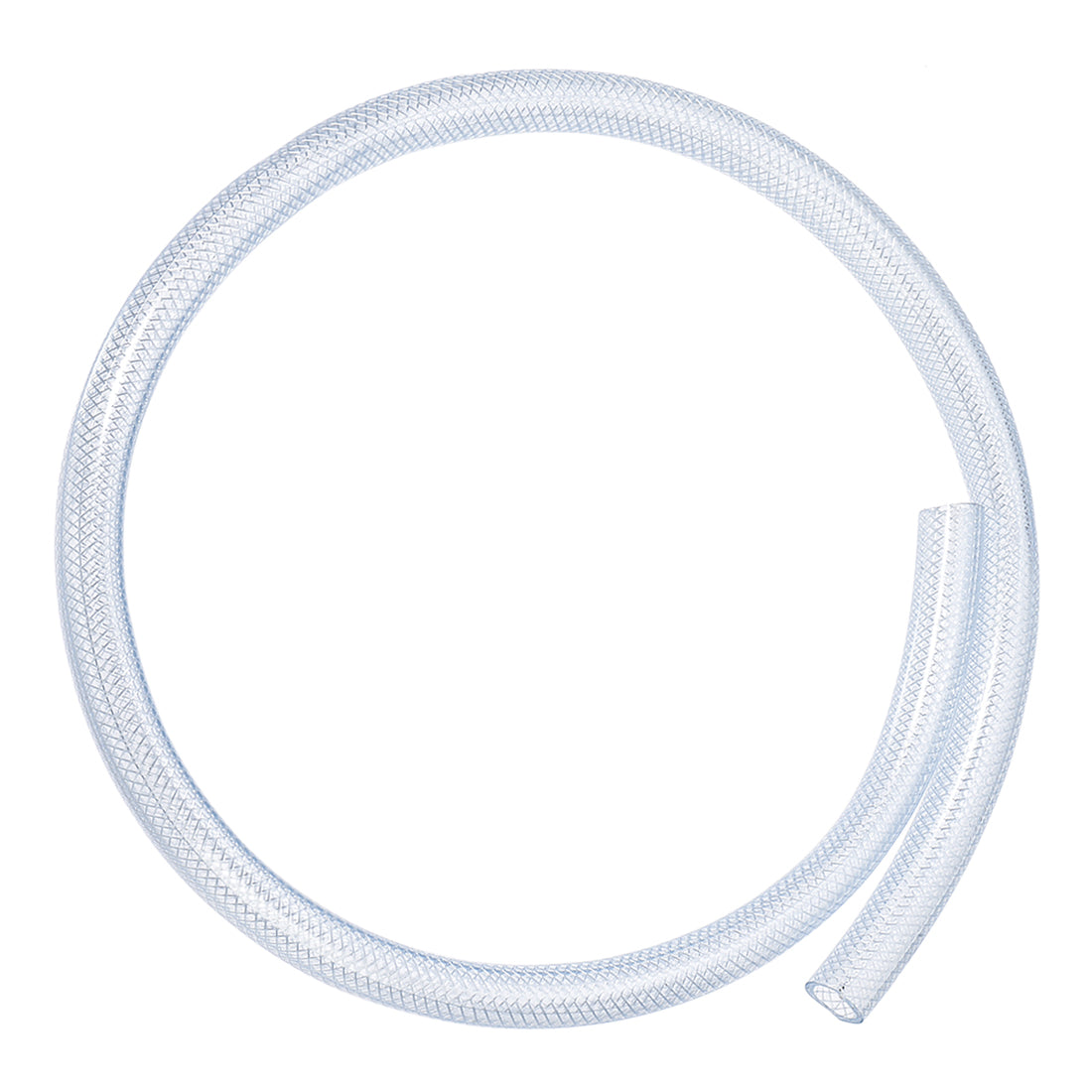 Harfington PVC Tubing Clear Braided Flexible Heavy-Duty Hose Tube