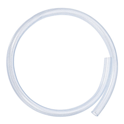 Harfington PVC Tubing Clear Braided Flexible Heavy-Duty Hose Tube