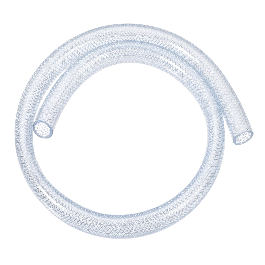 Harfington PVC Tubing Clear Braided Flexible Heavy-Duty Hose Tube