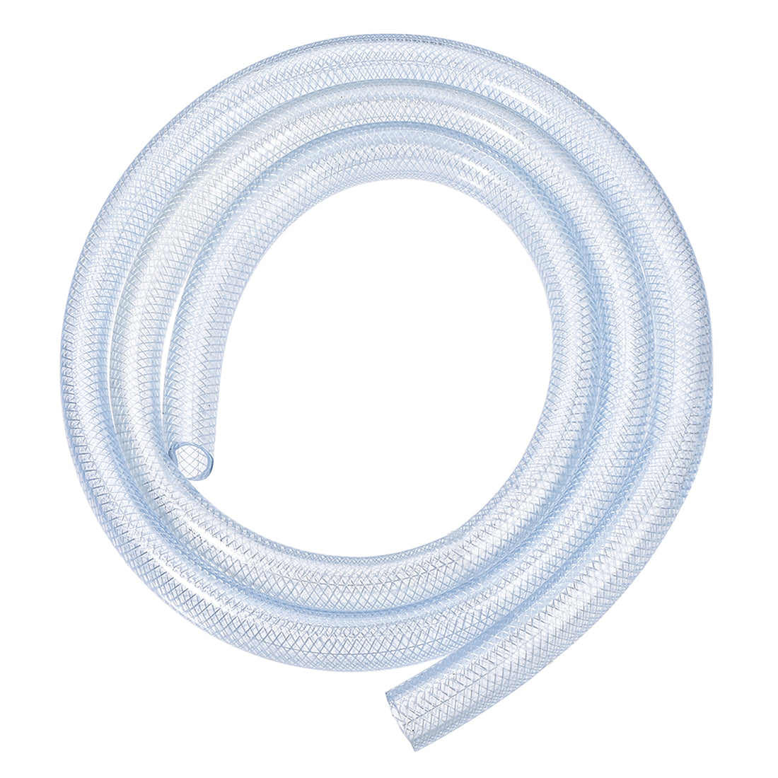 Harfington PVC Tubing Clear Braided Flexible Heavy-Duty Hose Tube