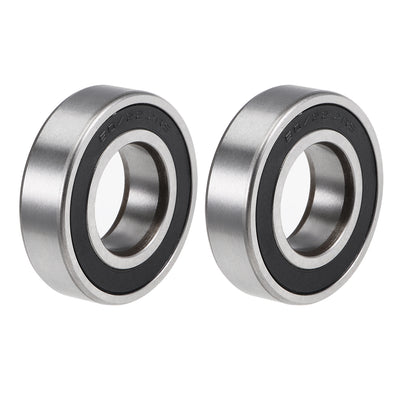 Harfington 60/22-2RS Deep Groove Ball Bearing Z2 22x44x12mm Double Sealed Chrome Steel 2pcs