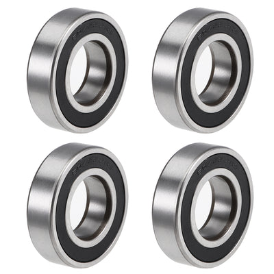 Harfington 60/22-2RS Deep Groove Ball Bearing Z2 22x44x12mm Double Sealed Chrome Steel 4pcs