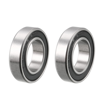 Harfington 16287-2RS Deep Groove Ball Bearings Z2 16x28x7mm, Non-Standard 6902-2RS, Double Sealed Chrome Steel 2pcs