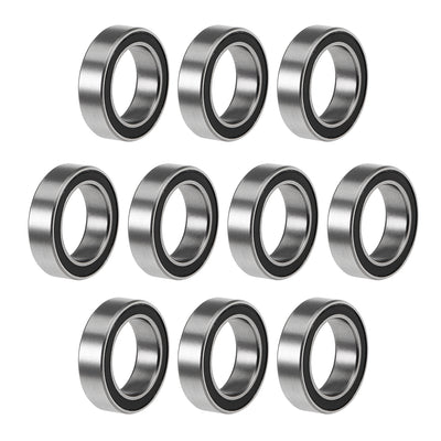 Harfington Deep Groove Ball Bearings Thin Section Double Sealed Chrome Steel ABEC1