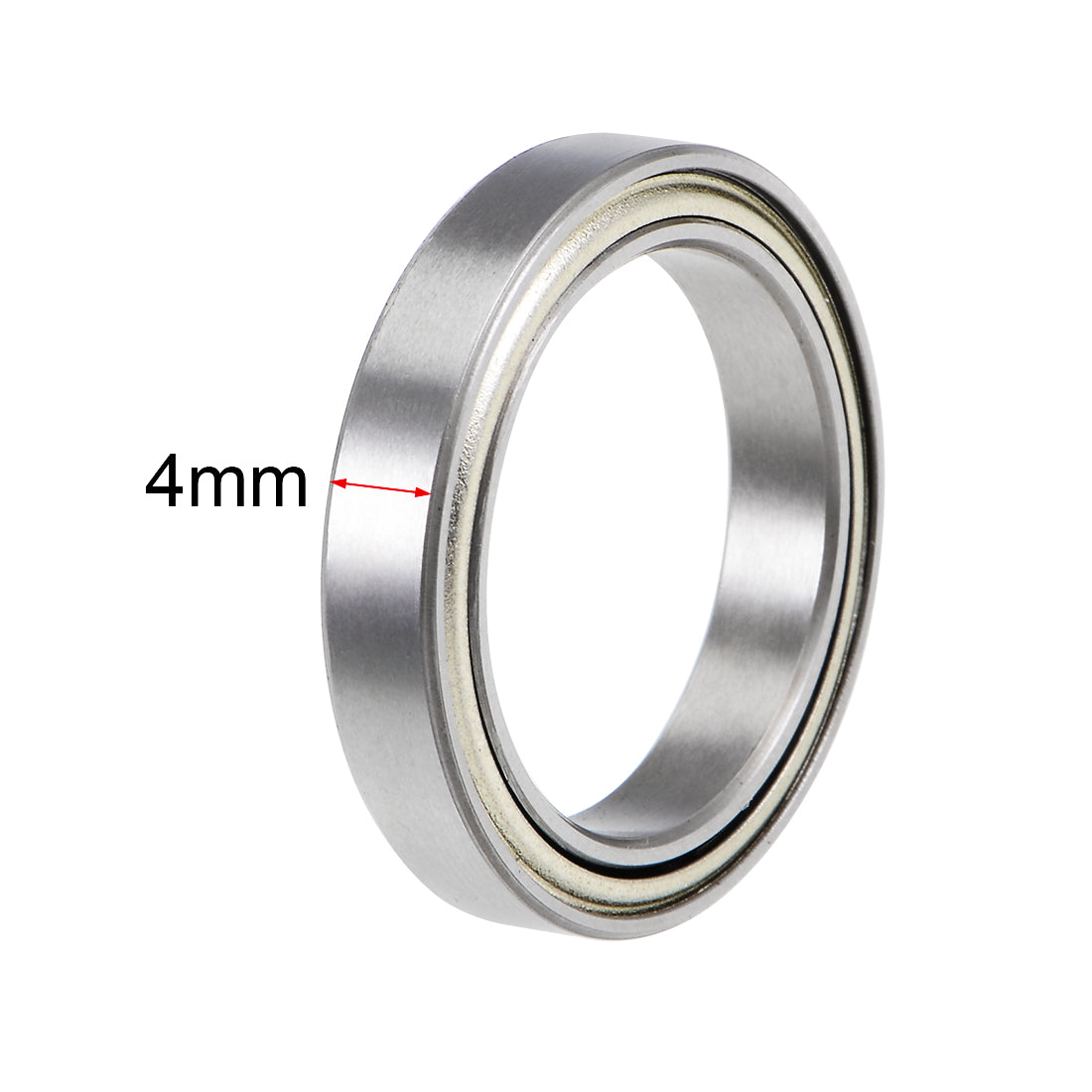 Harfington Deep Groove Ball Bearings Thin Section Double Shield Chrome Steel ABEC1