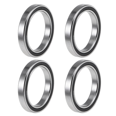 Harfington Deep Groove Ball Bearings Thin Section Double Seal Chrome Steel ABEC1