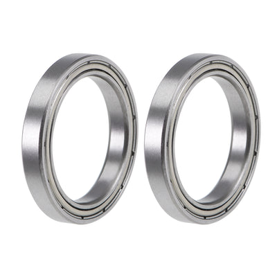 Harfington Deep Groove Ball Bearings Thin Section Double Shield Chrome Steel ABEC1