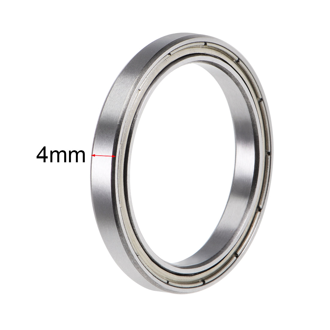 Harfington Deep Groove Ball Bearings Thin Section Double Shield Chrome Steel ABEC1