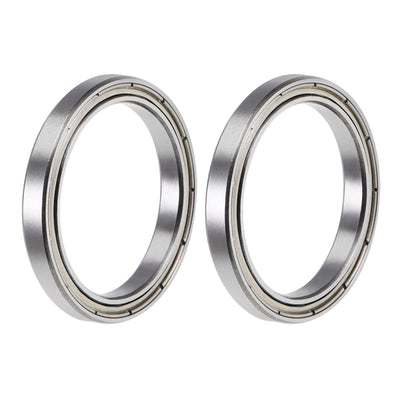 Harfington Deep Groove Ball Bearings Thin Section Double Shield Chrome Steel ABEC1
