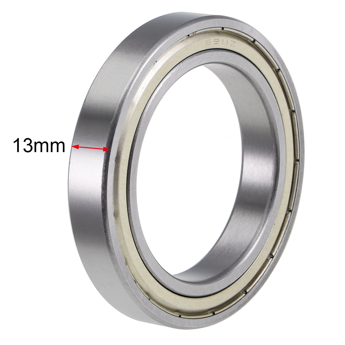 Harfington Deep Groove Ball Bearings Thin Section Double Shield Chrome Steel ABEC1
