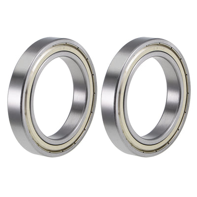 Harfington Deep Groove Ball Bearings Thin Section Double Shield Chrome Steel ABEC1