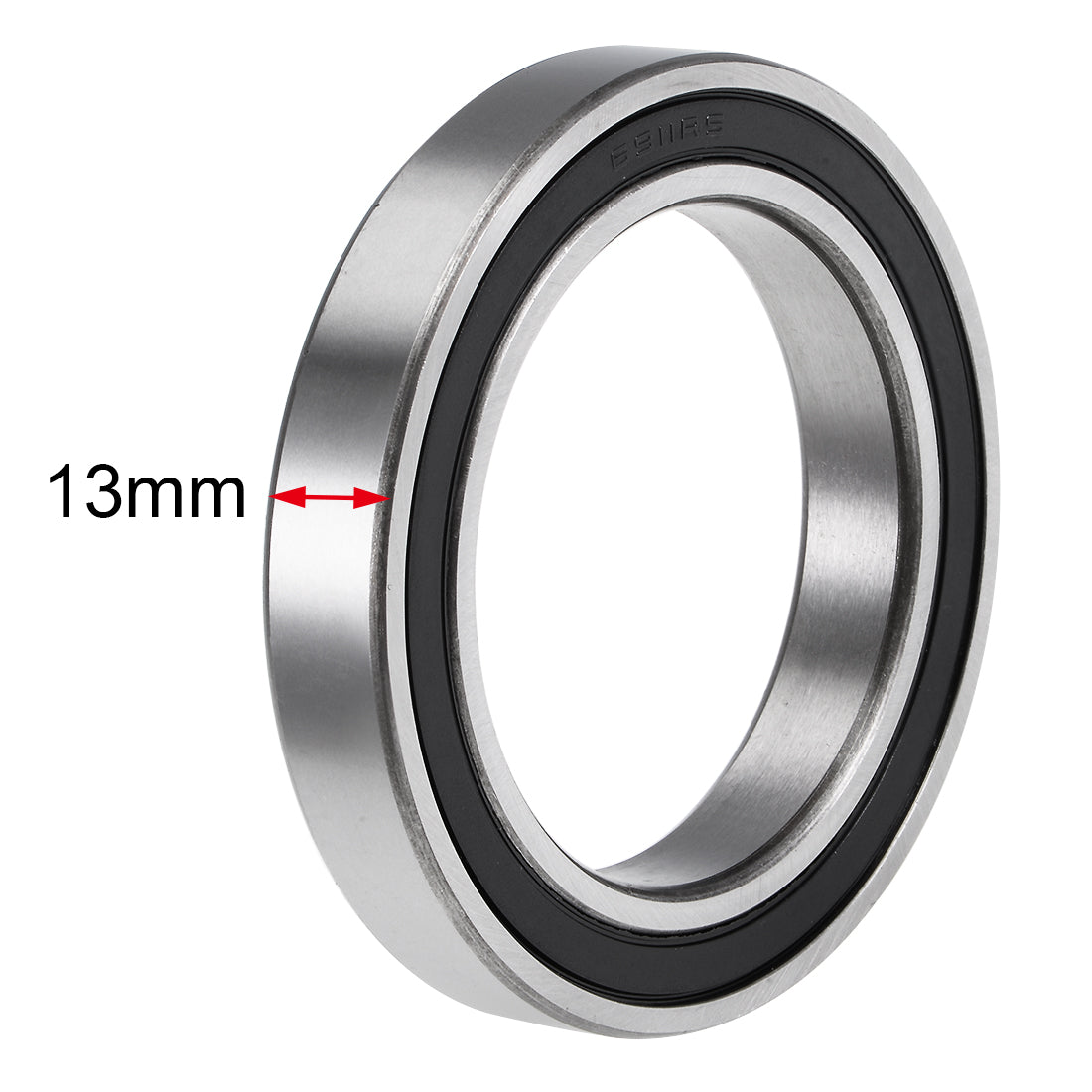 uxcell Uxcell Deep Groove Ball Bearings Thin Section Double Sealed Chrome Steel
