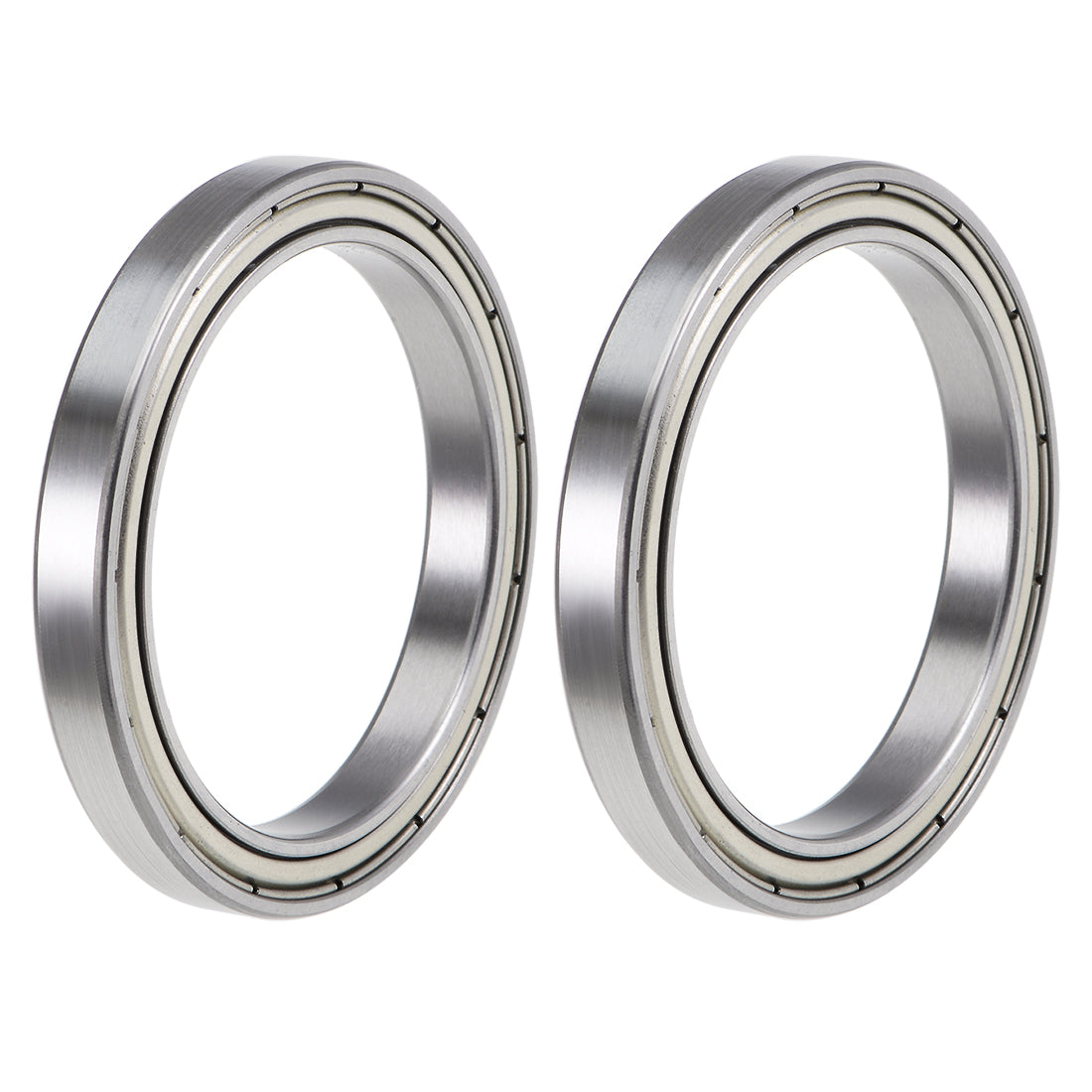 Harfington Deep Groove Ball Bearings Thin Section Double Shield Chrome Steel ABEC1