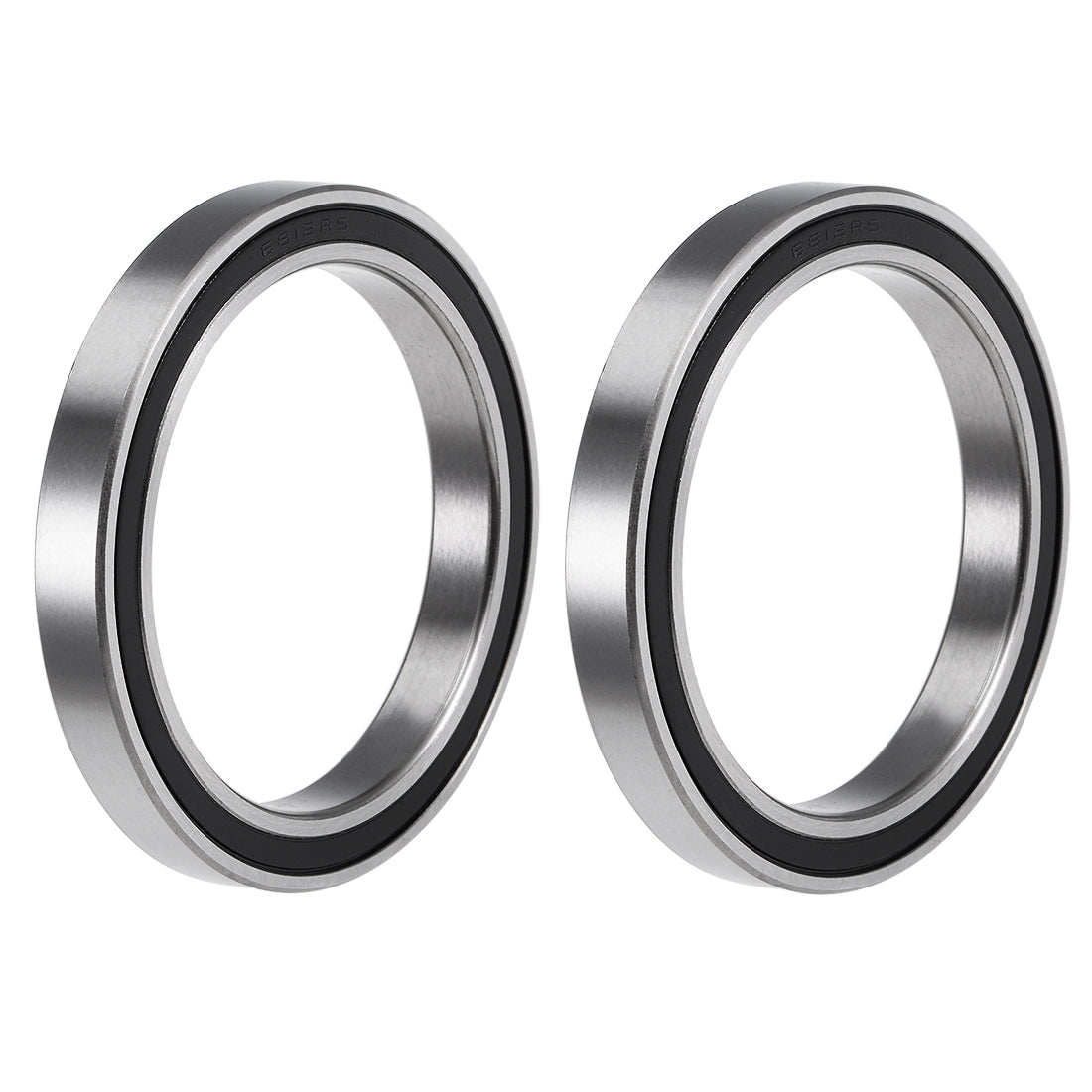 Harfington Deep Groove Ball Bearings Thin Section Double Sealed Chrome Steel Z2