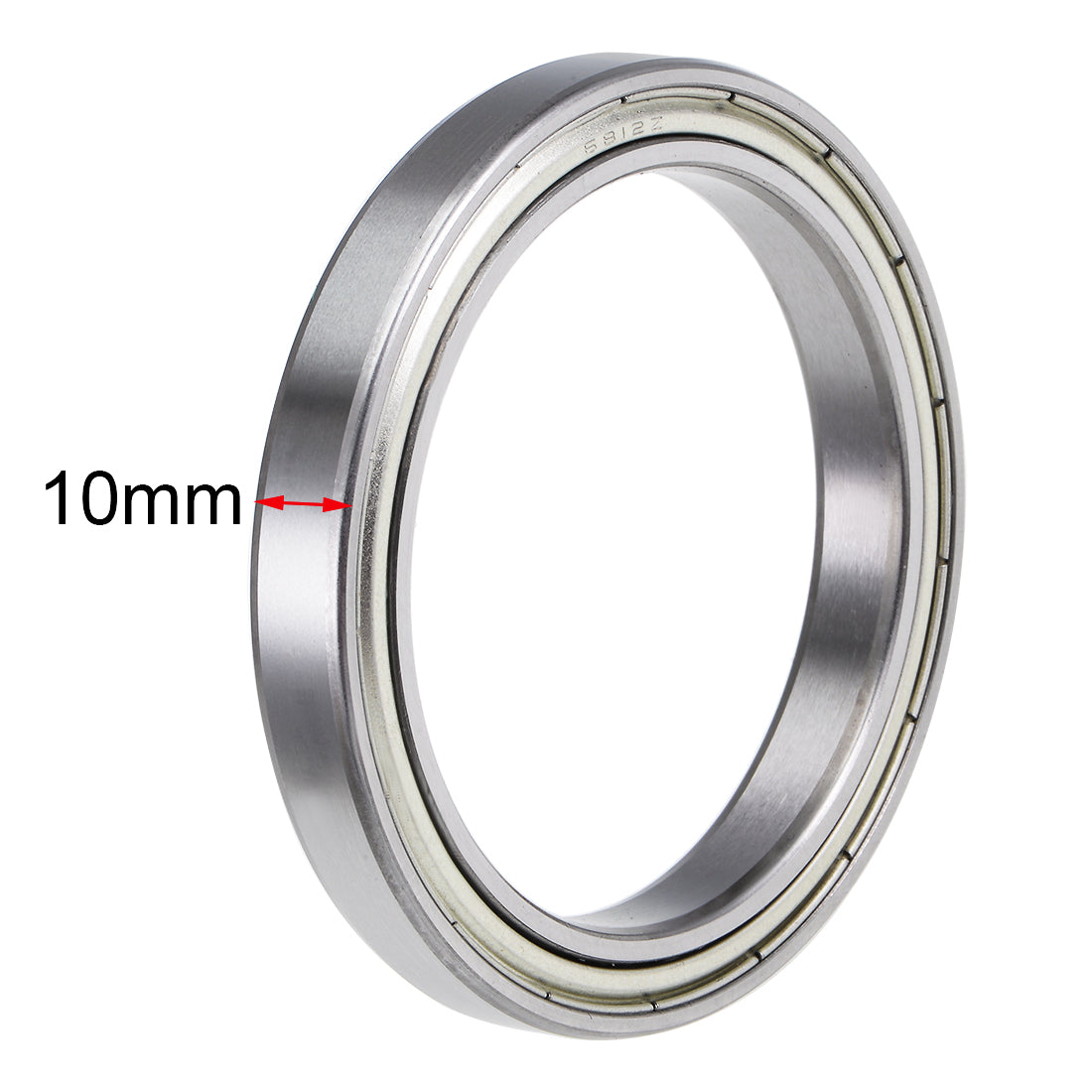 Harfington Deep Groove Ball Bearings Thin Section Double Shield Chrome Steel ABEC1
