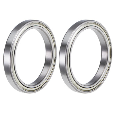 Harfington Deep Groove Ball Bearings Thin Section Double Shield Chrome Steel ABEC1