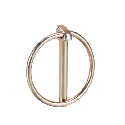 Harfington Linch Pin with Ring Assortment Kit for Boat Trailer Tractor 10Pcs