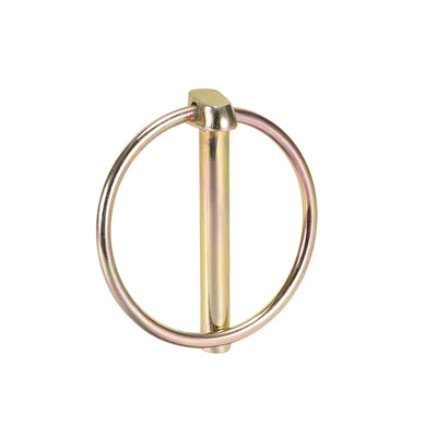 Harfington Linch Pin with Ring Assortment Kit for Boat Trailer Tractor 10Pcs