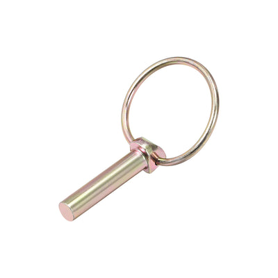 Harfington Linch Pin with Ring 9.5mmx45mm Assortment Kit for Boat Trailer Tractor Horsebox