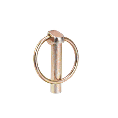 Harfington Linch Pin with Ring Assortment Kit for Boat Trailer Tractor 3Pcs