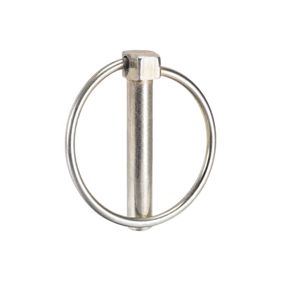 Harfington Linch Pin with Ring Assortment Kit for Boat Trailer Tractor 2Pcs