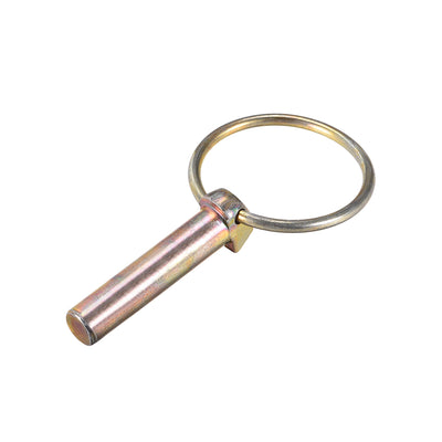 Harfington Linch Pin with Ring Assortment Kit for Boat Trailer Tractor 2Pcs